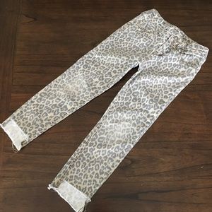 {art class} Animal Print Super Skinny Jeans